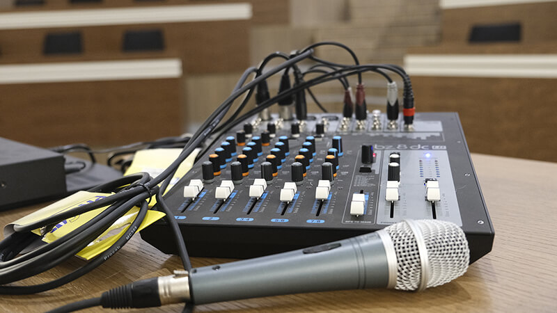 Комплексное оснащение поточной аудитории в KIMEP