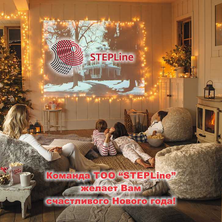 Команда ТОО "STEPLine" желает Вам счастливого Нового Года! 