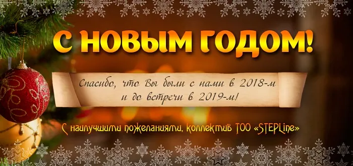 С наступающим Новым Годом 2019! График работы
