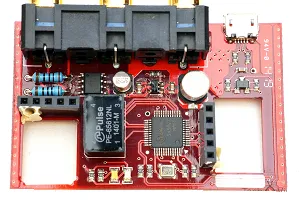 Визуальный осмотр — внутренние элементы uDAC3
