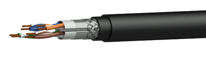 Огнестойкий и морозоупорный кабель витая пара PCT50SF