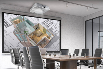 Короткофокусный проектор для офиса и образования X320UST  