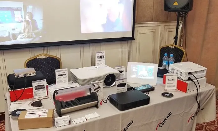 Проекторы Optoma и компания STEPLine побывали на AV FOCUS 2018