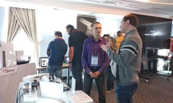 Проекторы Optoma и компания STEPLine побывали на AV FOCUS 2018