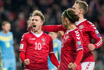 Сборная Дании на FIFA-2018