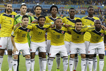 Сборная Колумбии на FIFA-2018