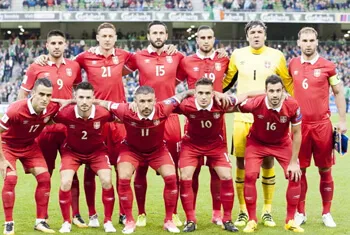 Сборная Сербии на FIFA-2018