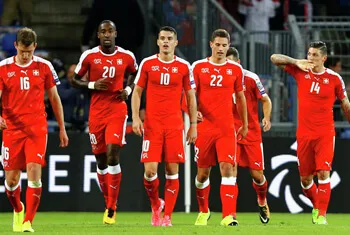 Сборная Швейцарии на FIFA-2018