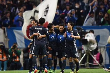 Сборная Японии на FIFA-2018