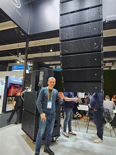 STEPLine на ISE 2024 и официальном визите DAS AUDIO