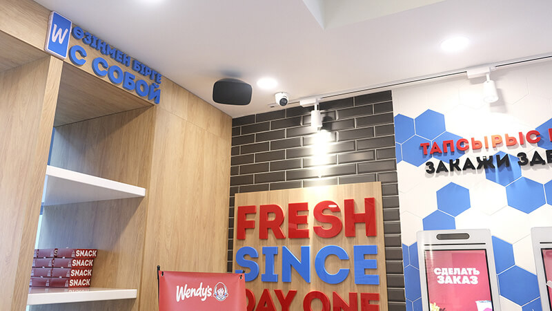 Wendys - гибридный подход к фоновому звуку